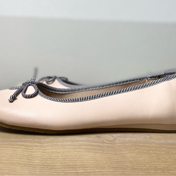 Woman Charter Club Blush Pink Bailynn Ballet Flats round toe bow detail Sz 9.5 - Picture 5 of 6